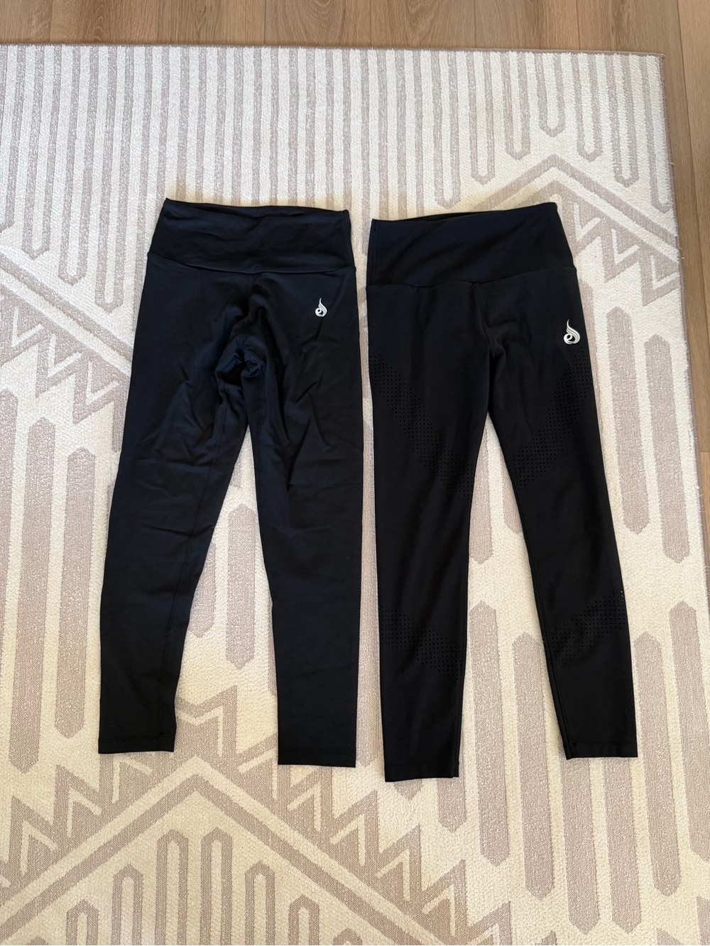 Ryderwear Women’s Black Performance Leggings Duo - Size M